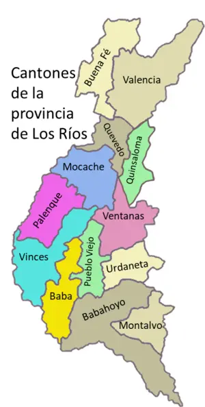 provincia de los rios - cantones provincia de los rios - cantones