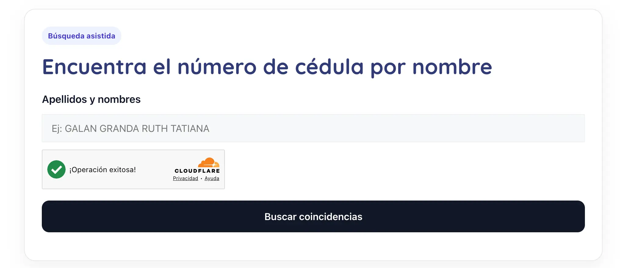 consultar por nombre
